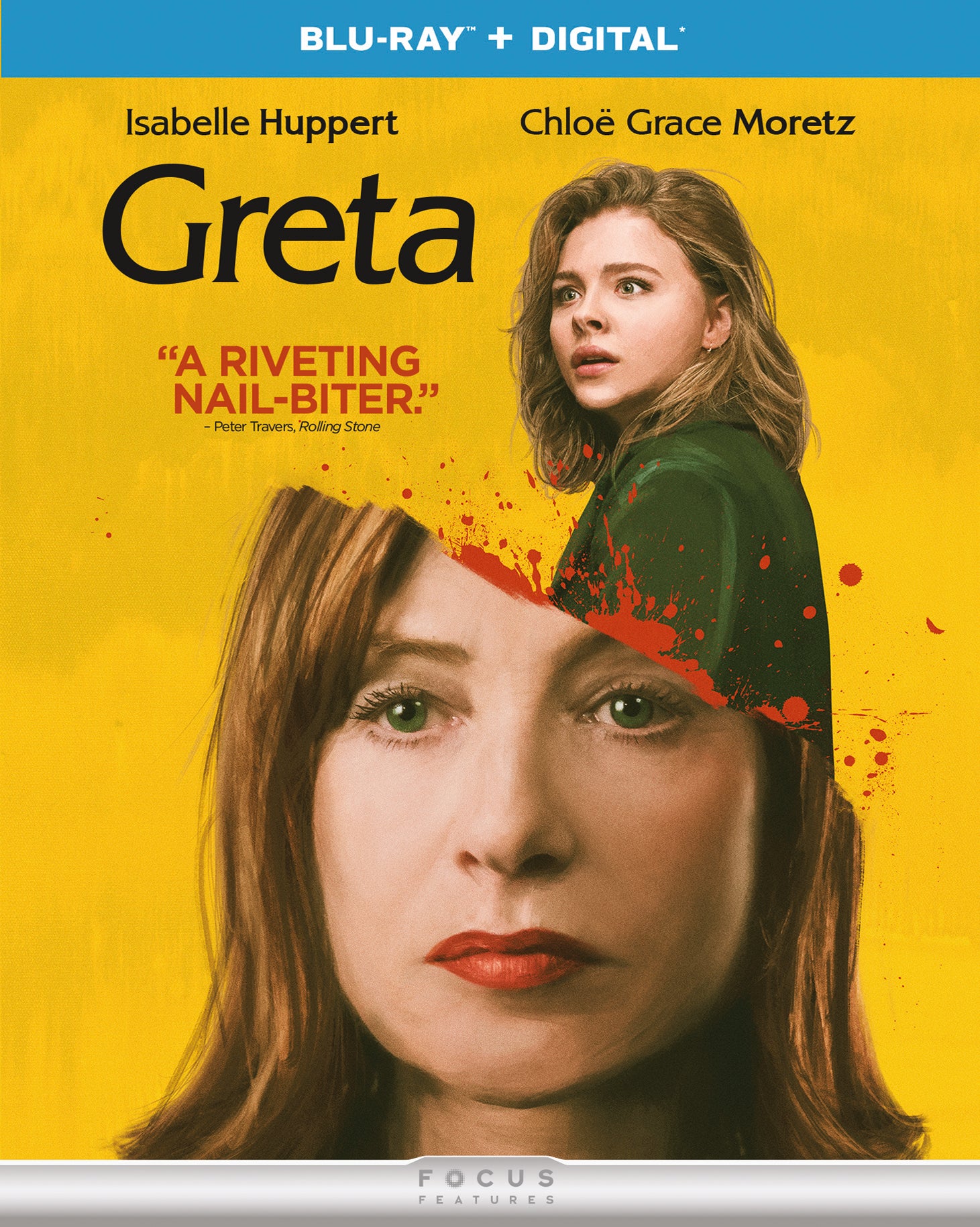 Greta [Includes Digital Copy] [Blu-ray] cover art