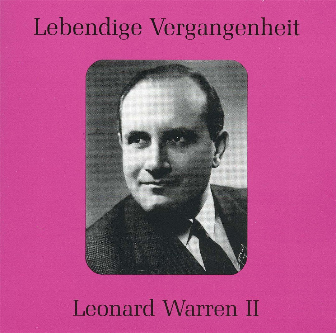 Lebendige Vergangenheit: Leonard Warren, Vol. 2 cover art