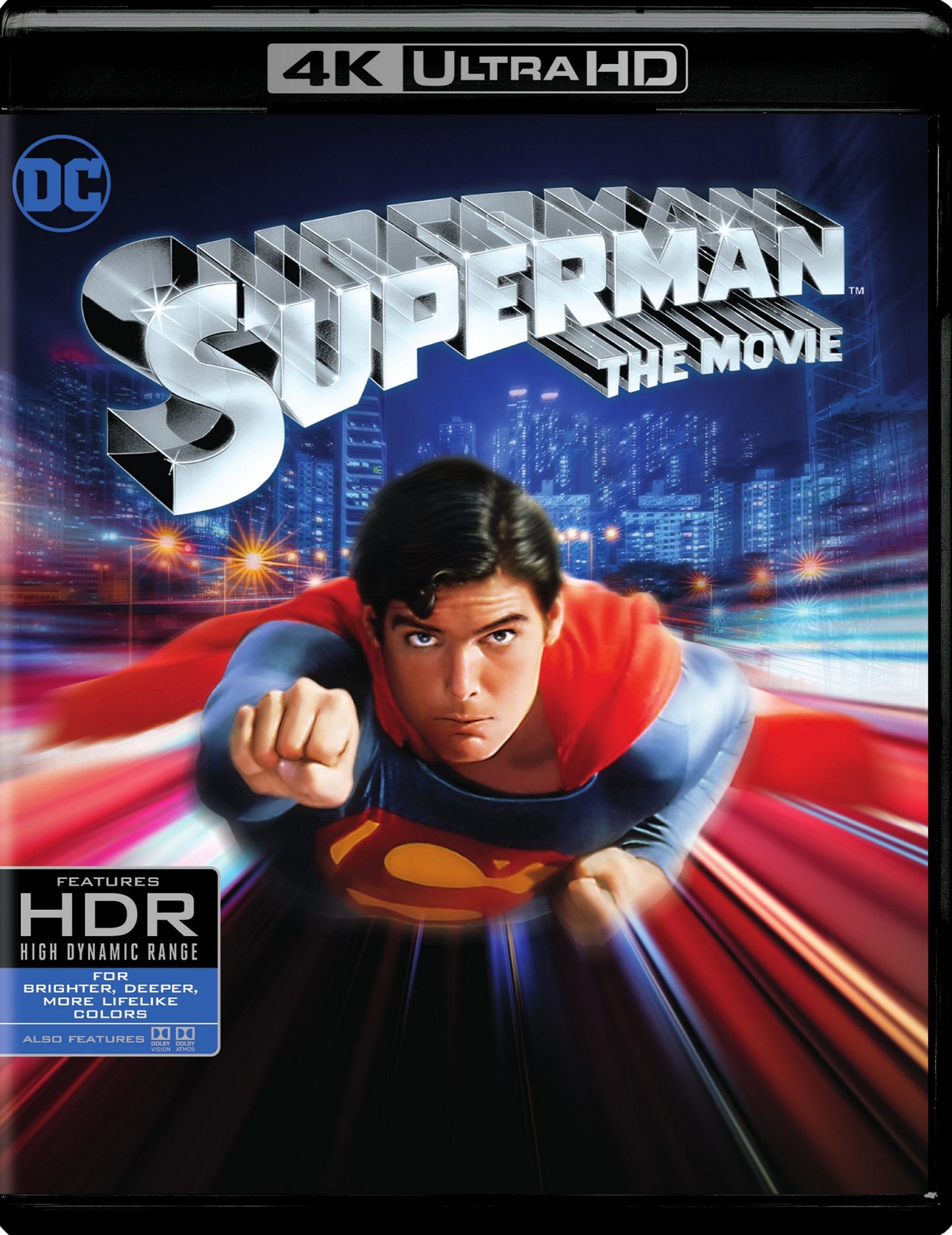 Superman: The Movie [4K Ultra HD Blu-ray/Blu-ray] cover art