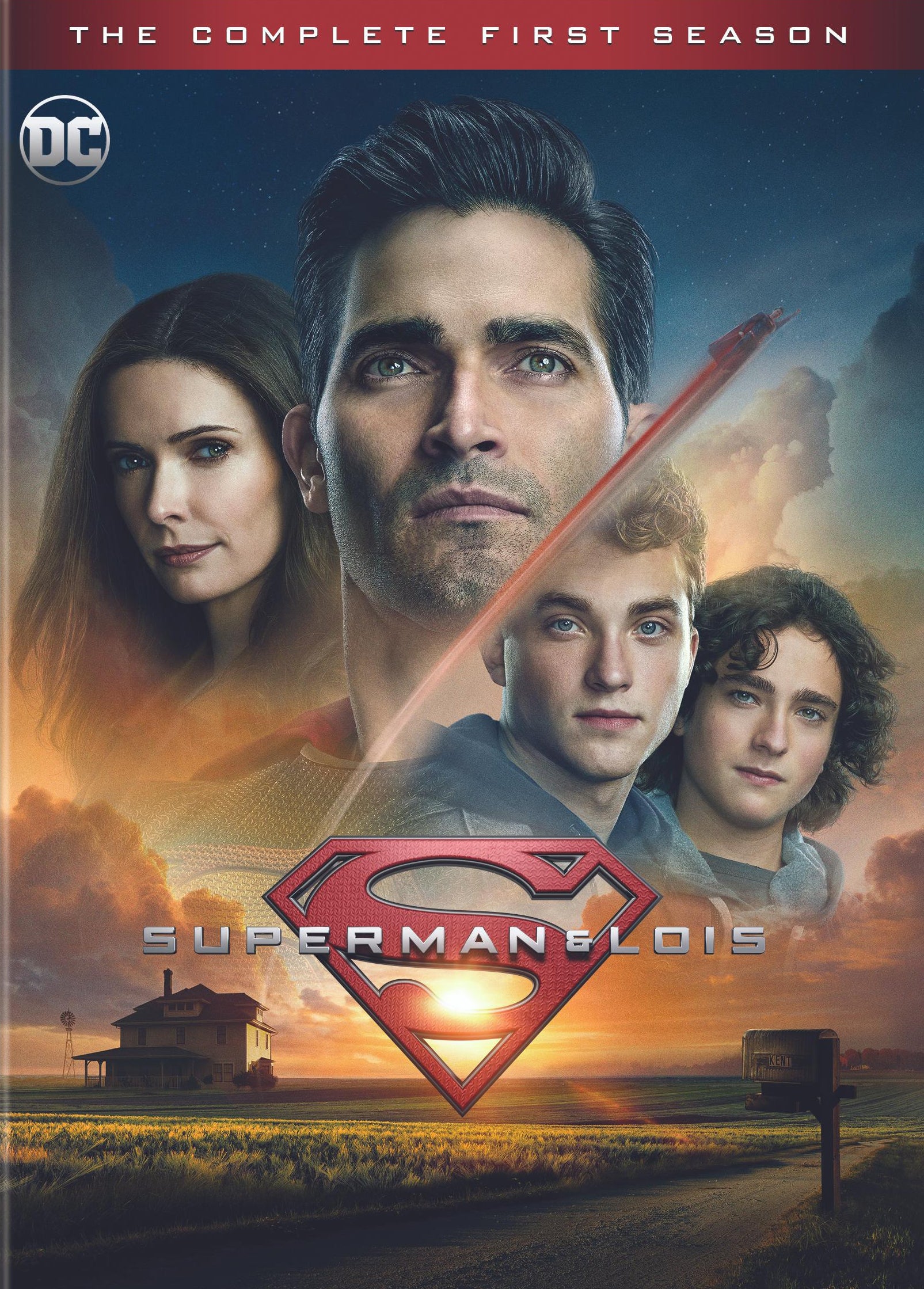 SUPERMAN AND LOIS: THE COMPLETE FIRST SEASON cover art