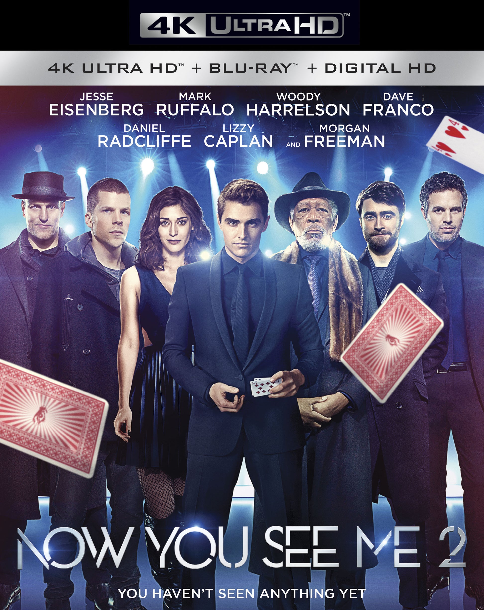 Now You See Me 2 [Includes Digital Copy] [4K Ultra HD Blu-ray/Blu-ray] cover art