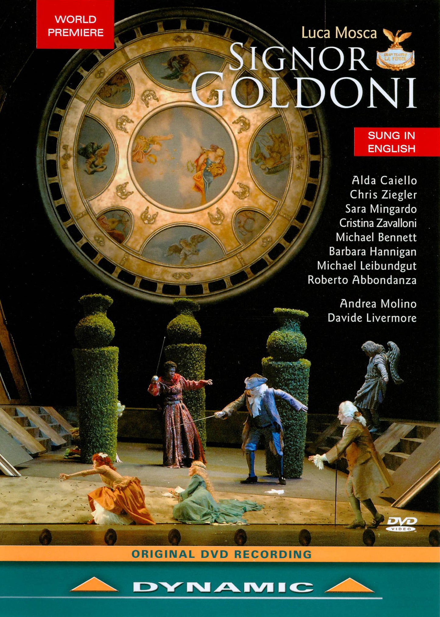 Luca Mosca: Signor Goldoni [Video] cover art