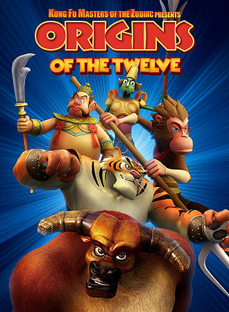 Kung Fu Masters of the Zodiac: Origins of the Twelve cover art