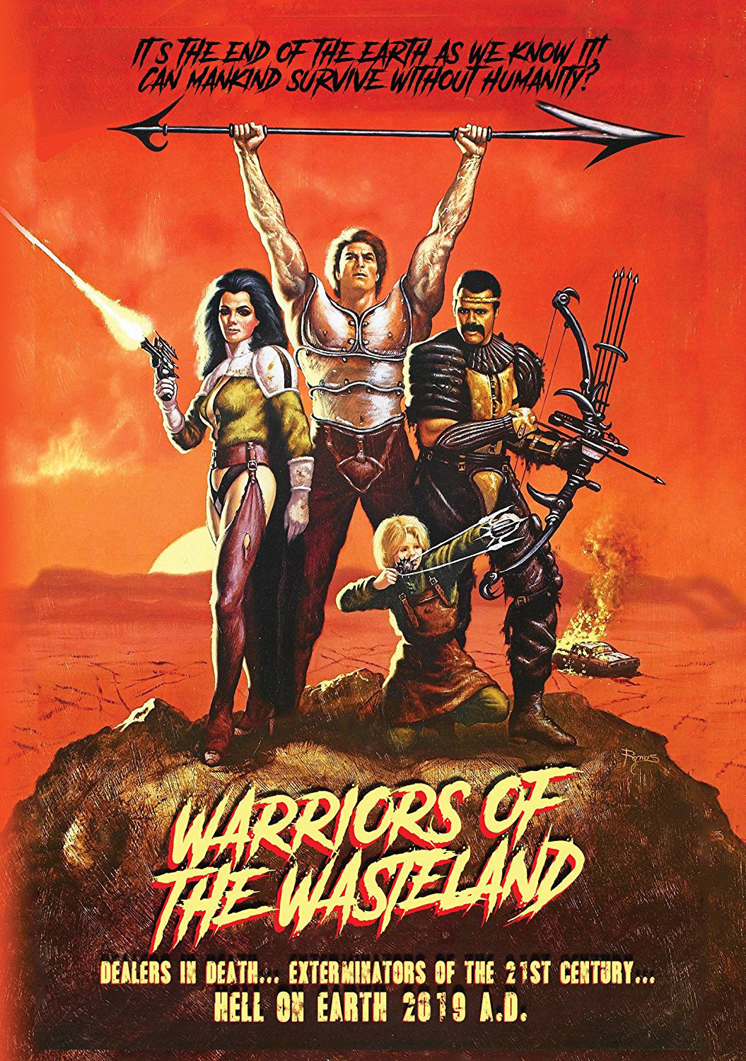 Warriors of the Wasteland cover art