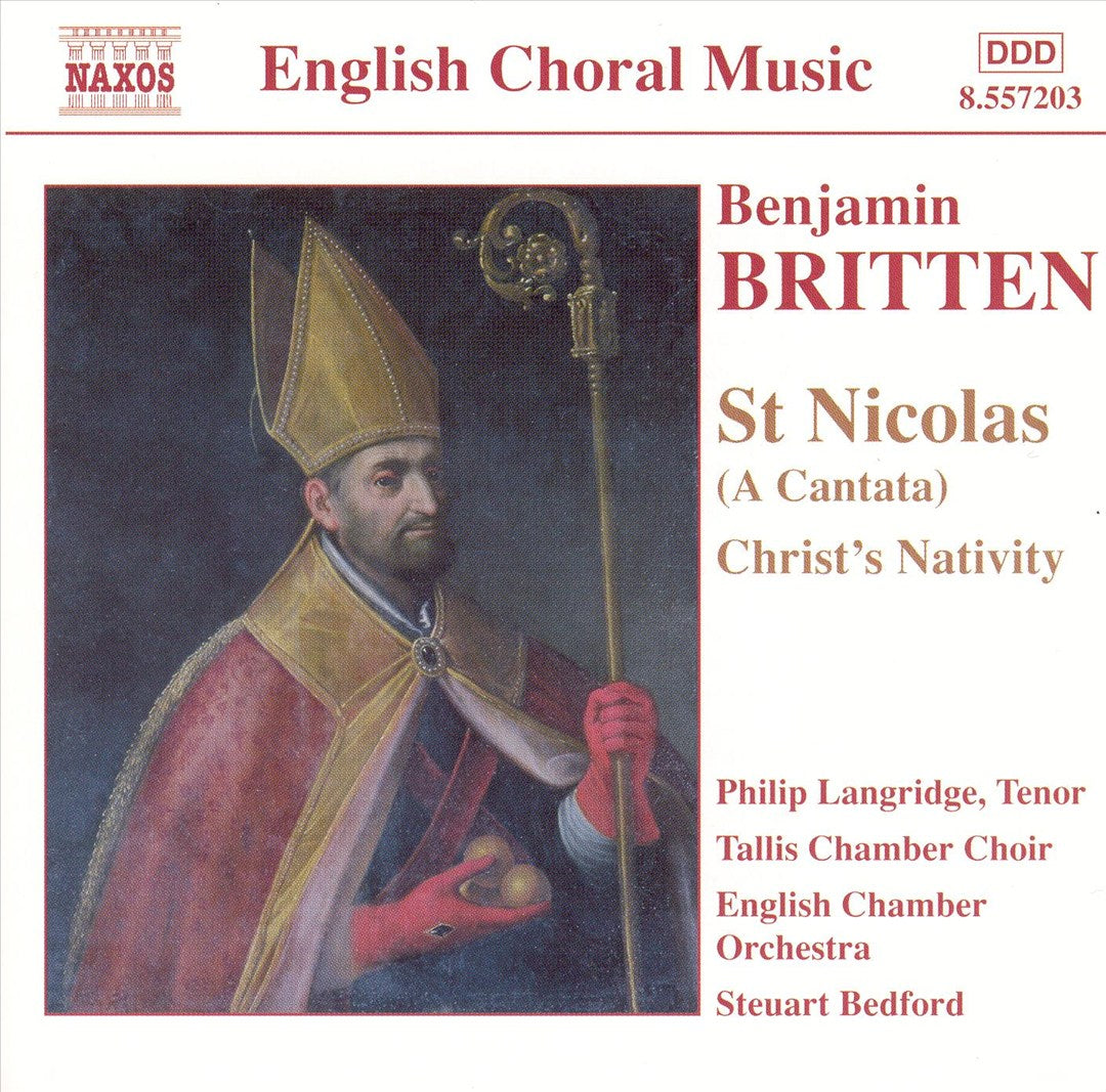 Britten: St. Nicolas; Christ's Nativity cover art