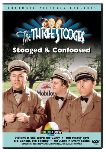 Three Stooges - Stooged and Confoosed cover art