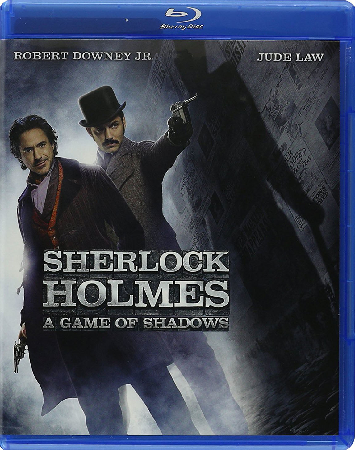 Sherlock Holmes: A Game of Shadows [Blu-ray] cover art