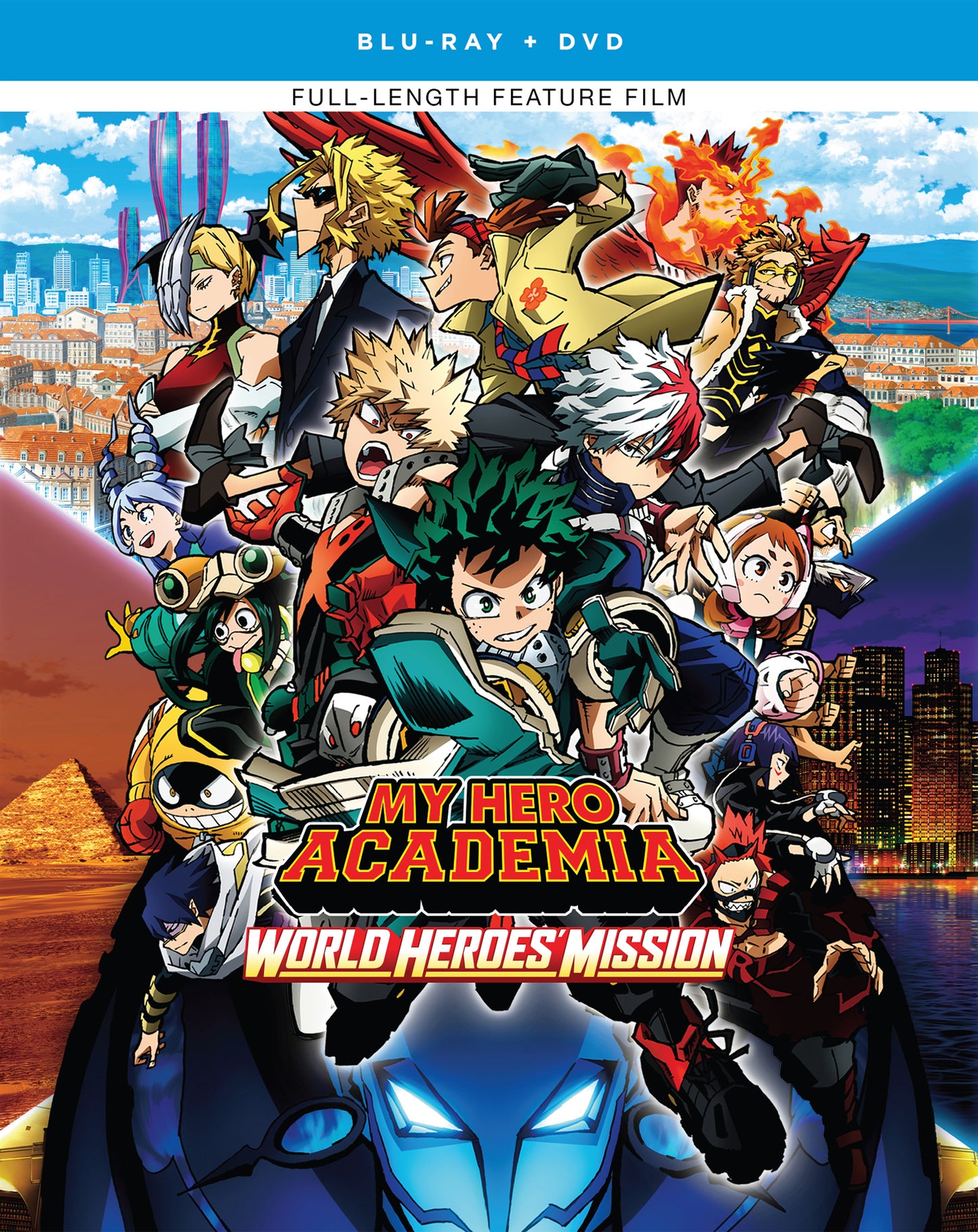 My Hero Academia: World Heroes’ Mission [Blu-ray/DVD] cover art