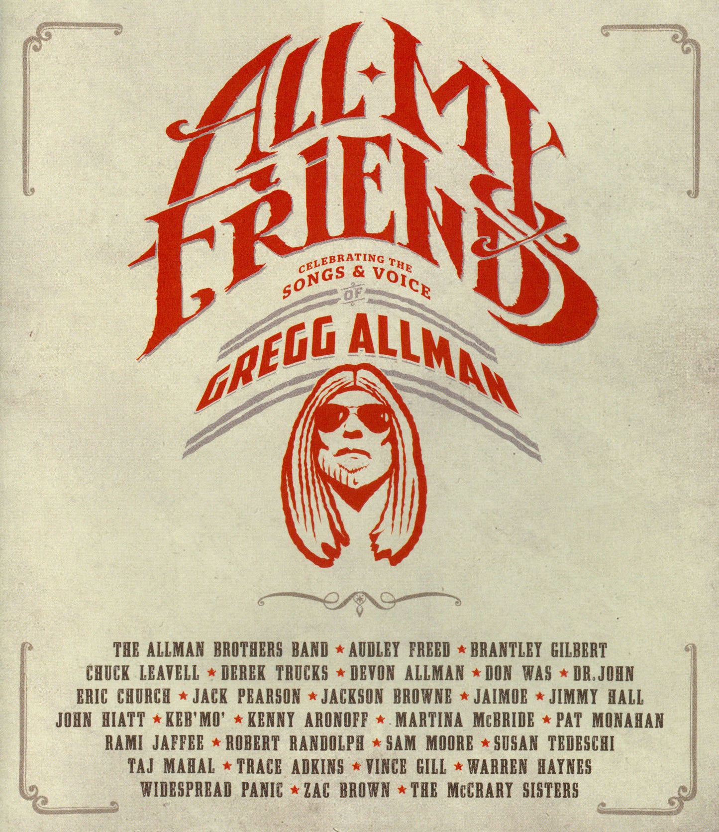 All My Friends: Celebrating the Songs & Voice of Gregg Allman cover art