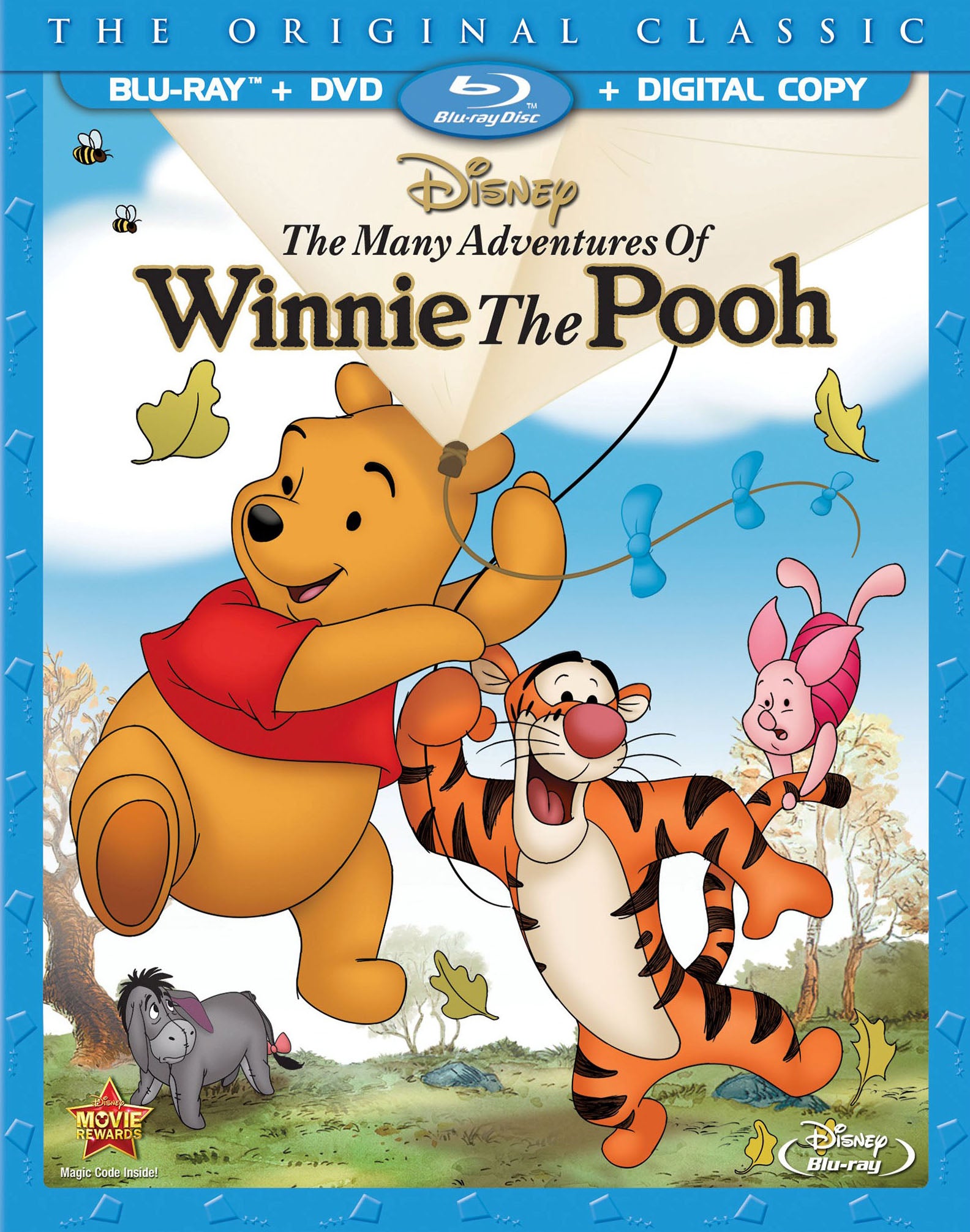 Many Adventures of Winnie the Pooh [Blu-ray/DVD] [Includes Digital Copy] cover art
