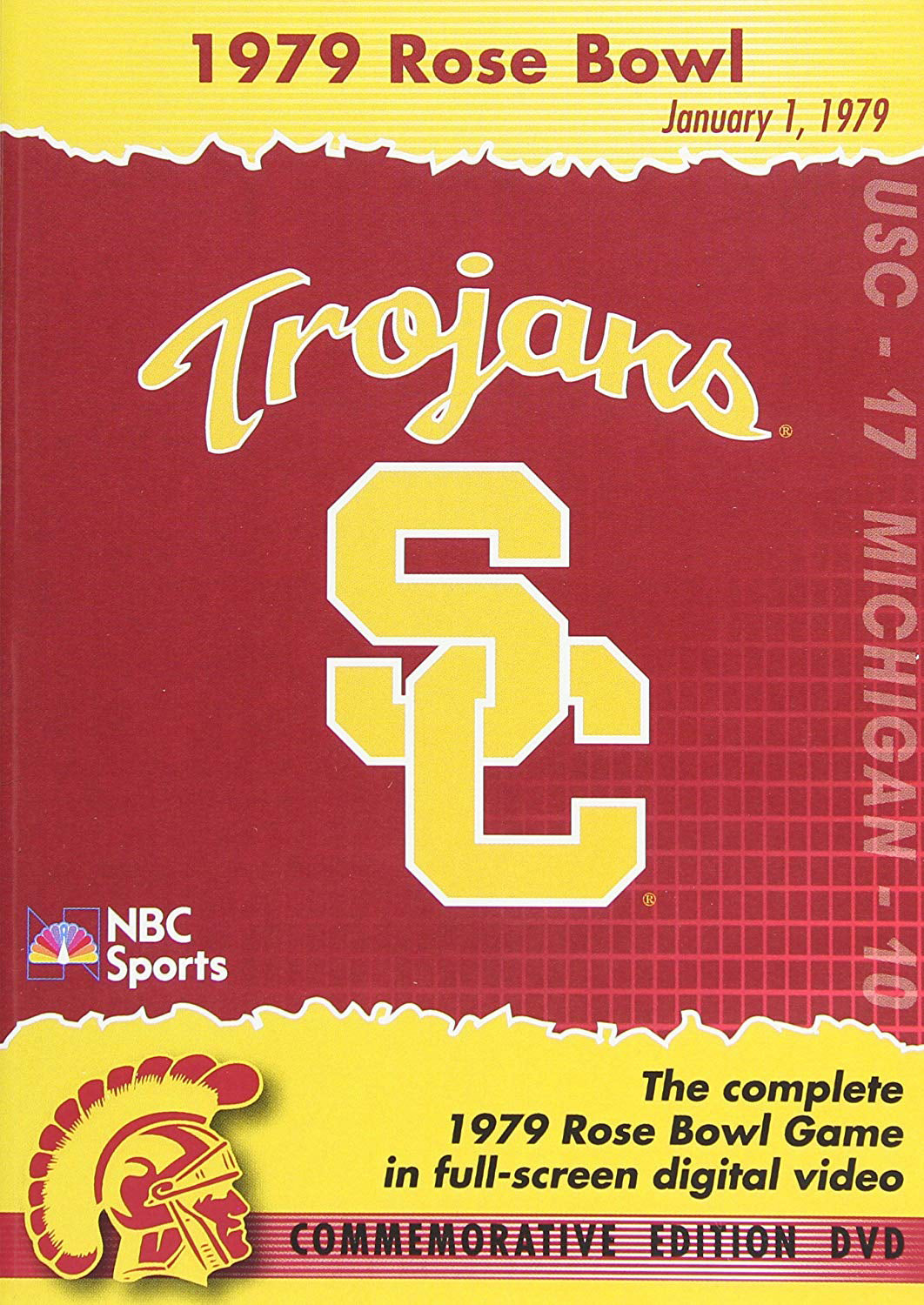 1979 Rose Bowl: USC Trojans vs. Michigan cover art