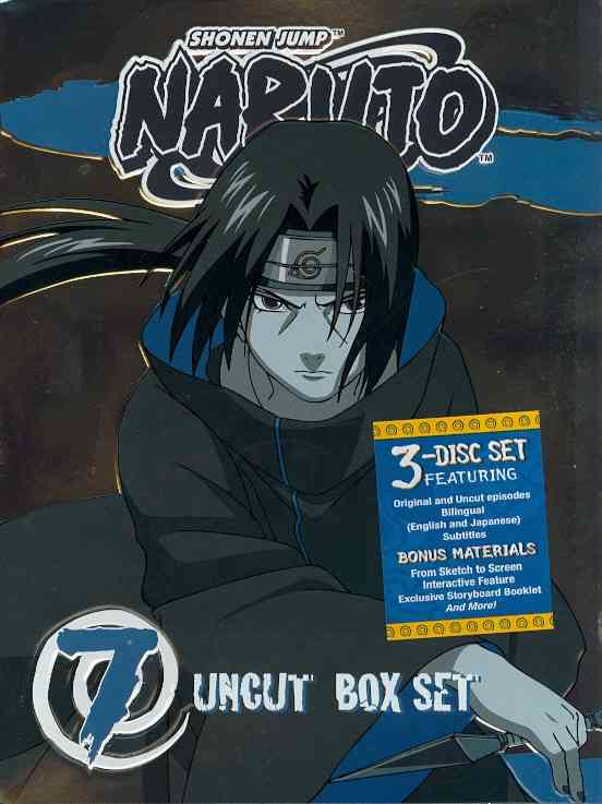 Naruto Uncut - Box Set Vol. 7 cover art