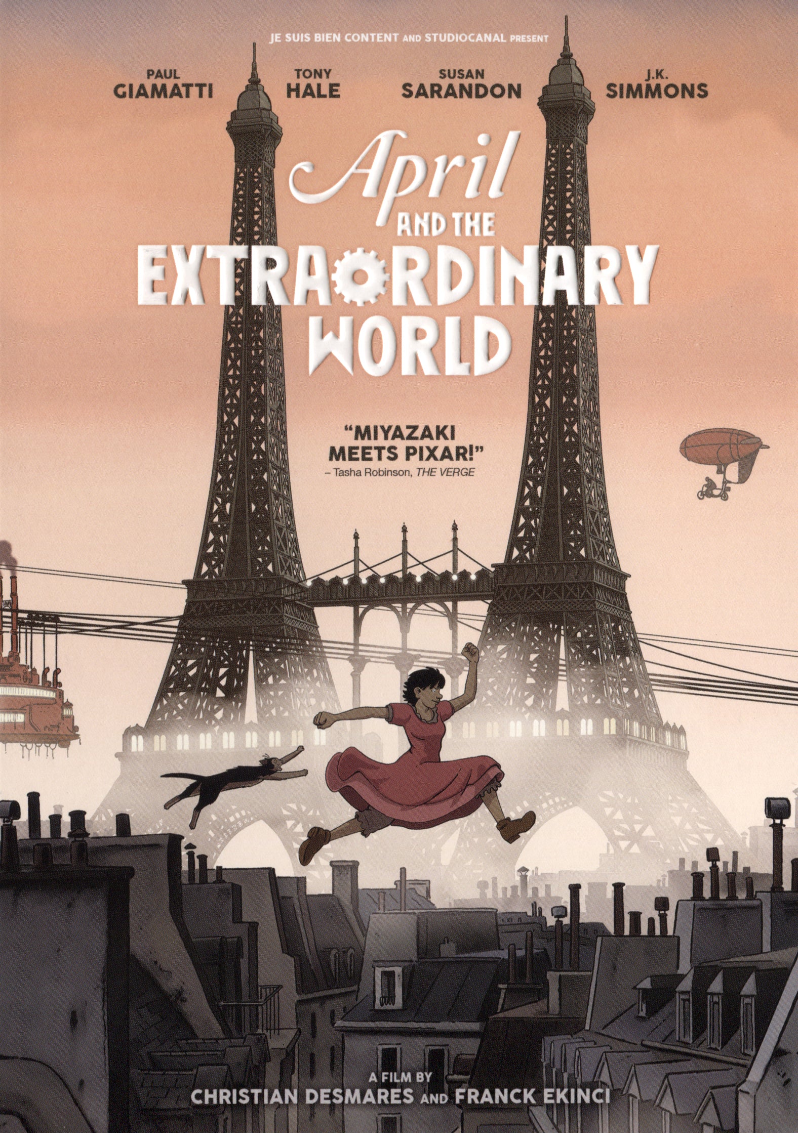 April and the Extraordinary World cover art