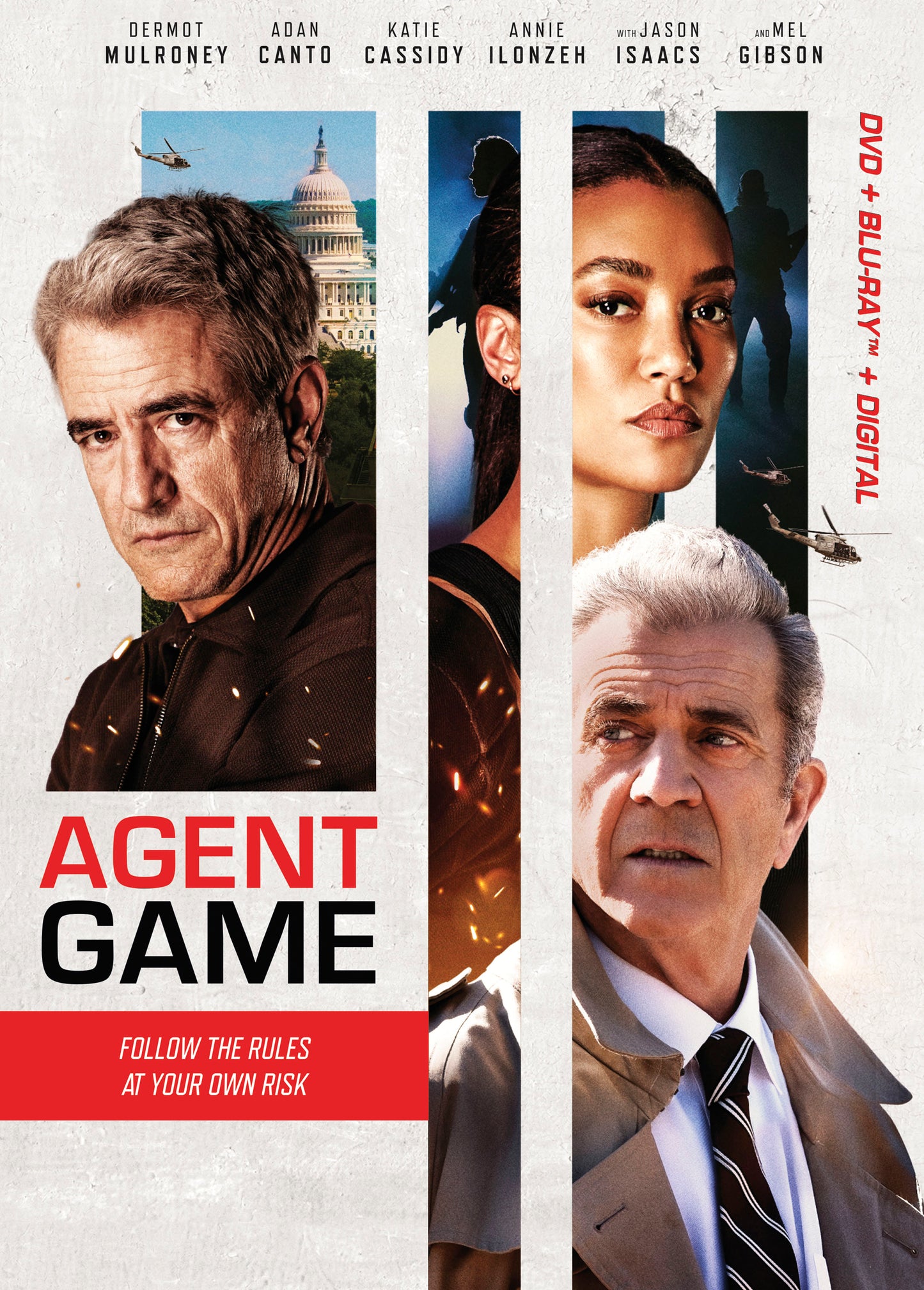 Agent Game [Includes Digital Copy] [Blu-ray/DVD] cover art