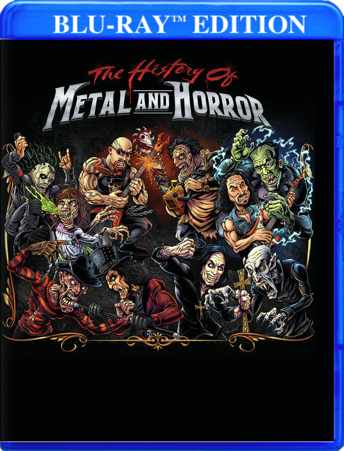 History of Metal and Horror [Blu-ray] cover art