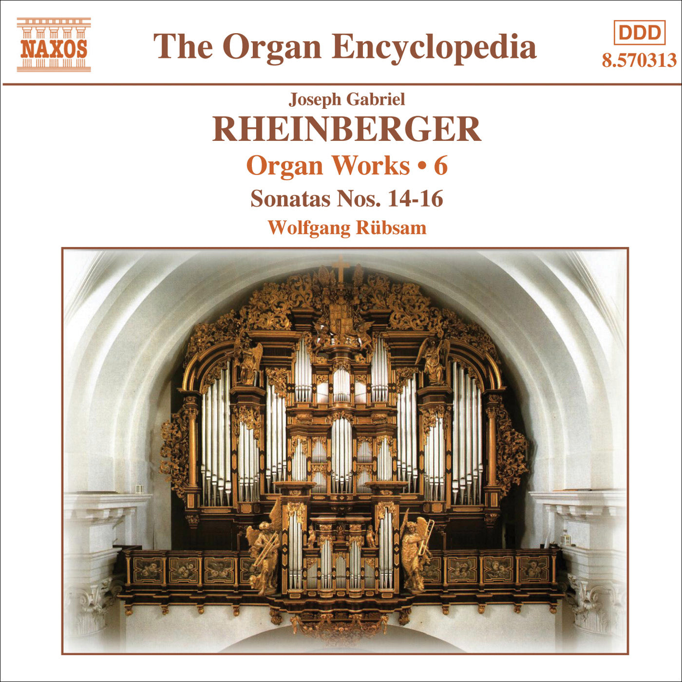 Rheinberger: Organ Works, Vol. 6 (Sonatas Nos. 14-16) cover art