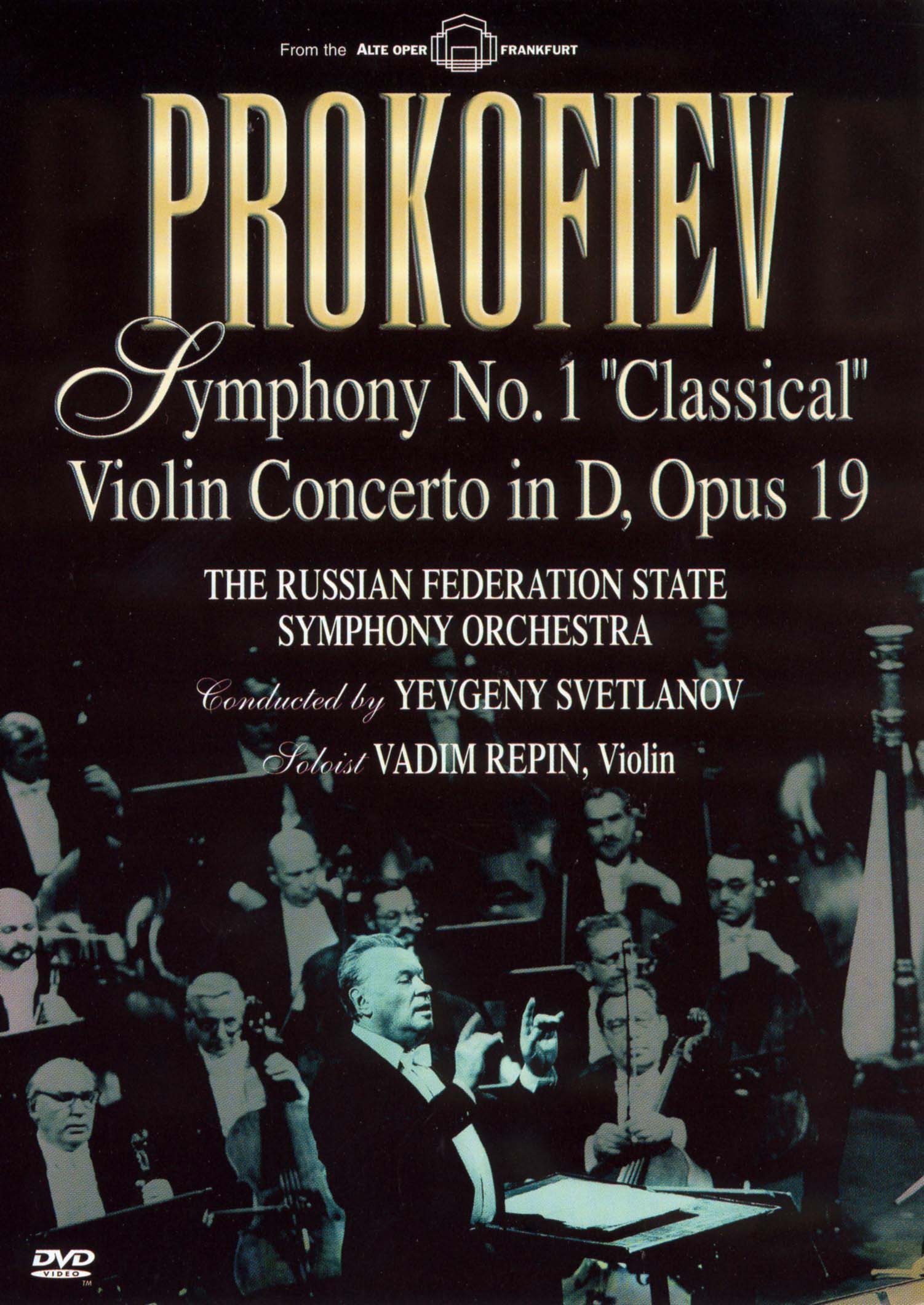 Prokofiev: Symphony No. 1 "Classical"/Violin Concerto in D, Opus 19 cover art