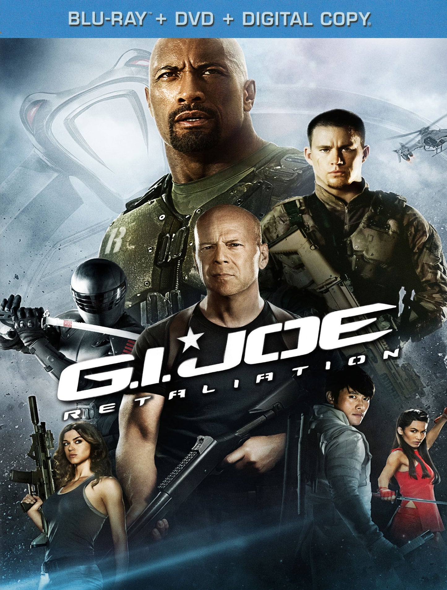 G.I. Joe: Retaliation [2 Discs] [Includes Digital Copy] [Blu-ray/DVD] cover art
