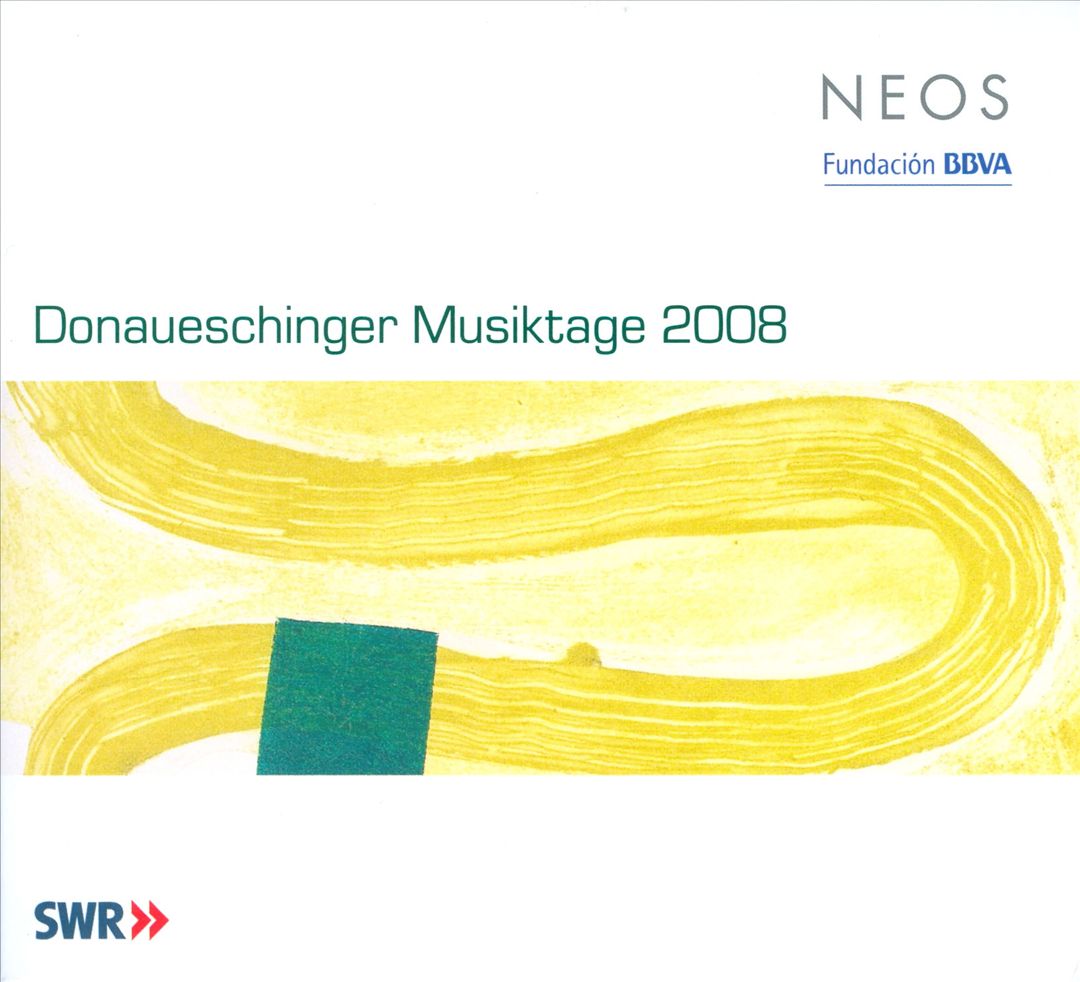 Donaueschinger Musiktage 2008 cover art