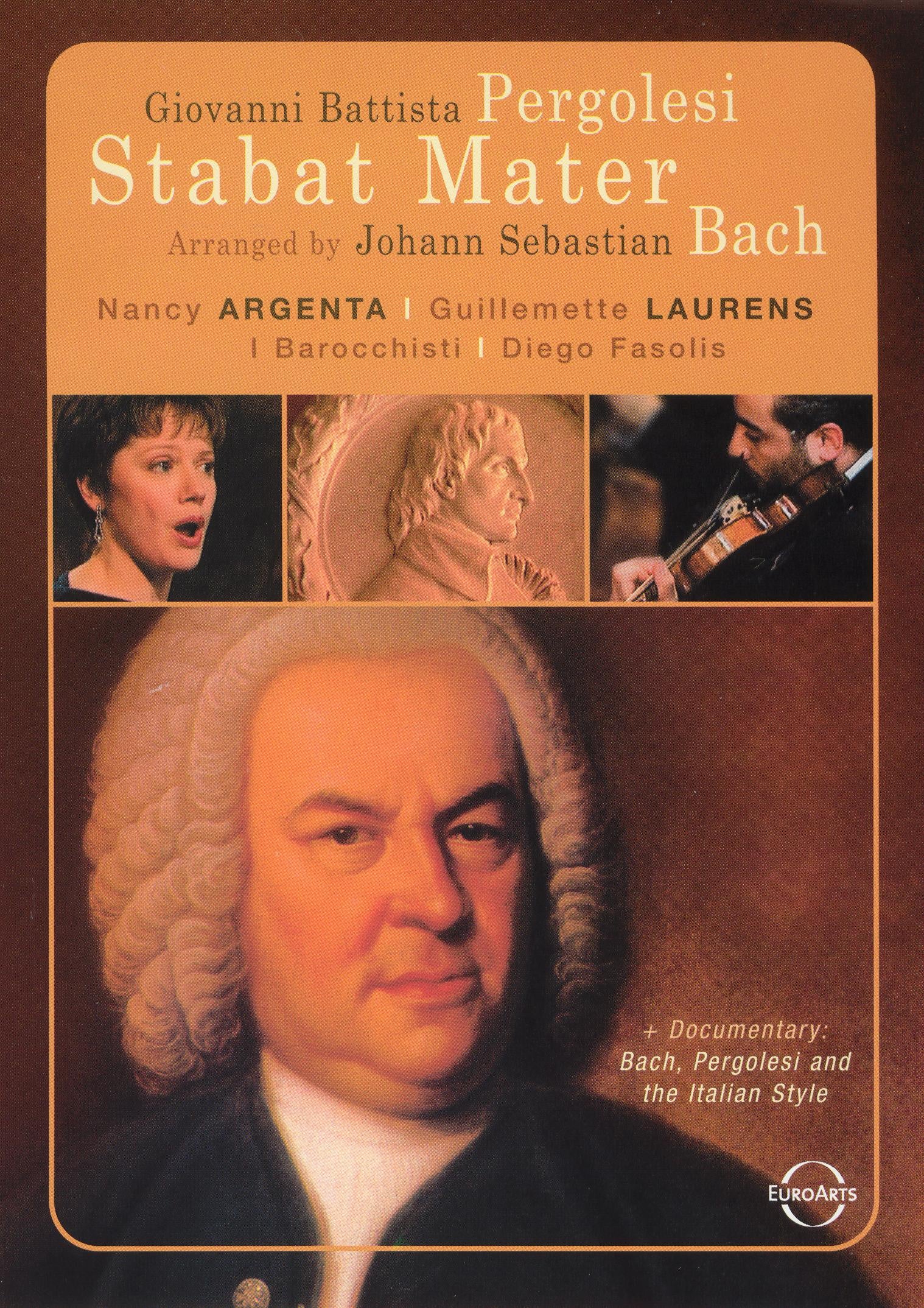 Bach / Pergolesi / Argenta / Laurans / Fasolis - Stabat Mater cover art