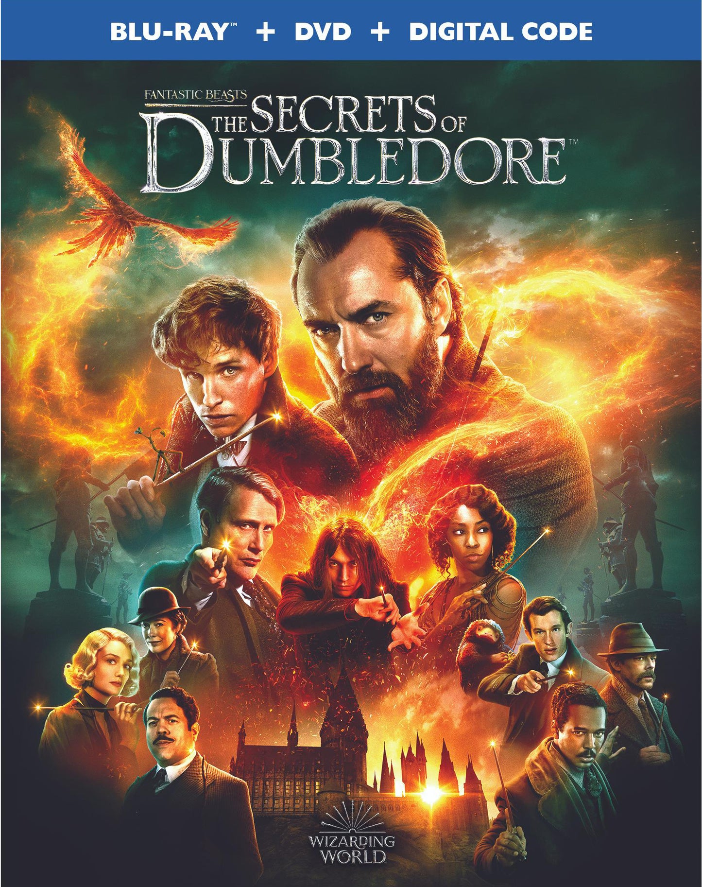Fantastic Beasts: The Secrets of Dumbledore [Blu-ray] cover art