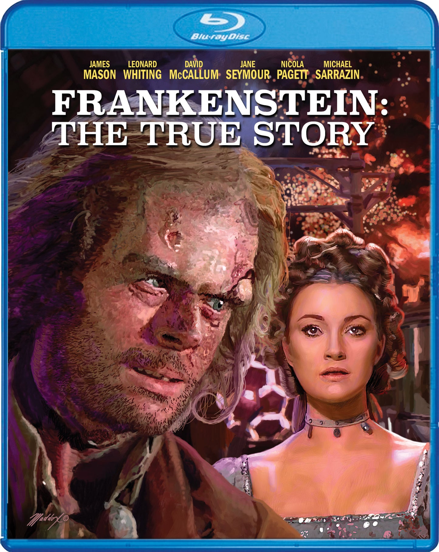Frankenstein: The True Story [Blu-ray] cover art