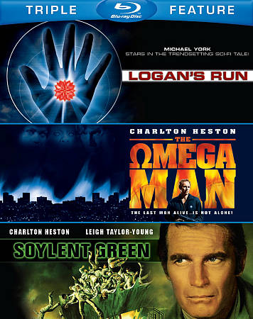 Soylent Green/Logan's Run/Omega Man cover art