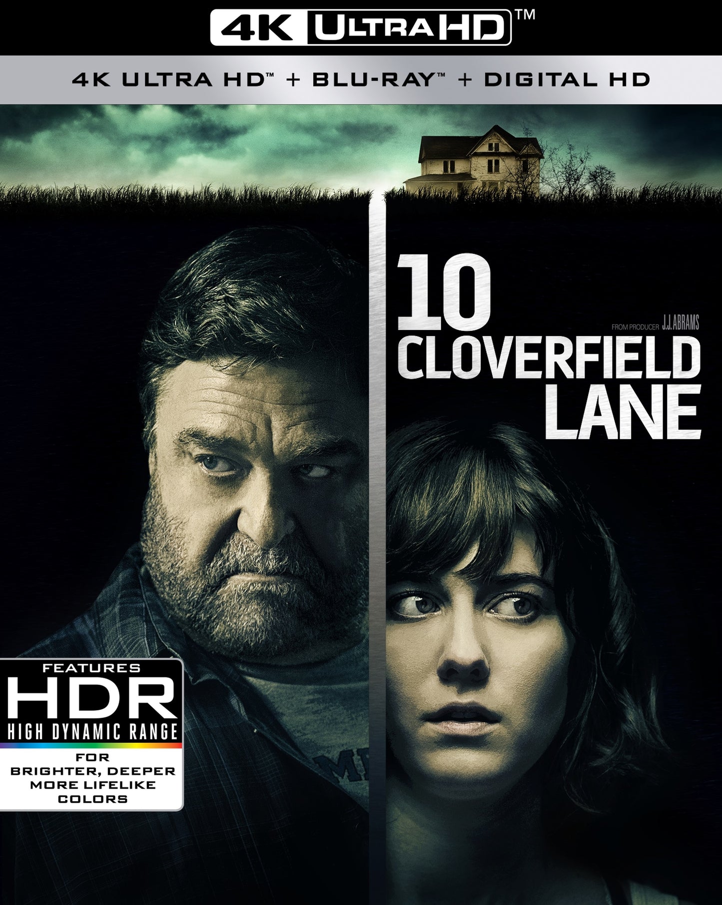 10 Cloverfield Lane [4K Ultra HD Blu-ray/Blu-ray] [2 Discs] cover art