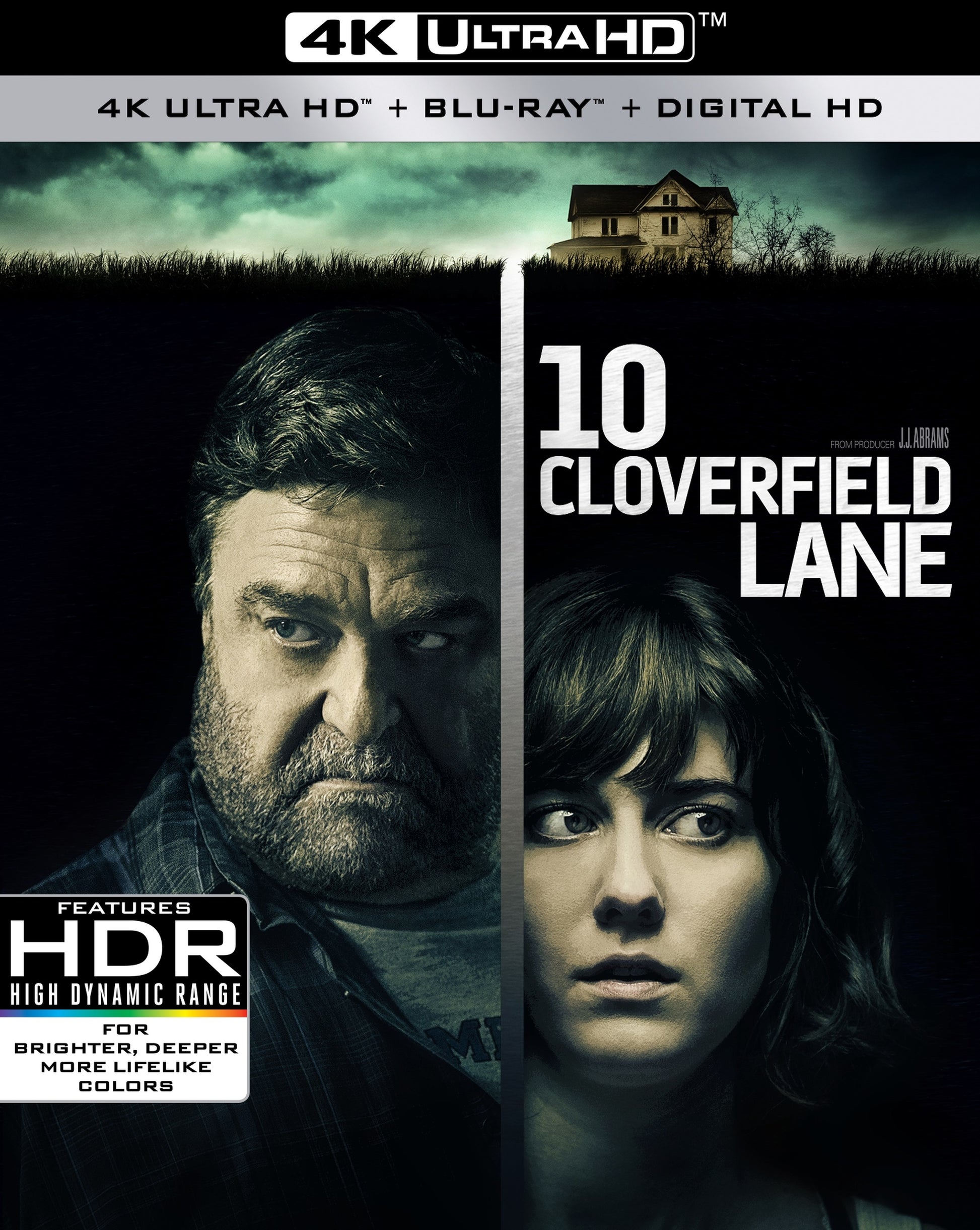10 Cloverfield Lane [4K Ultra HD Blu-ray/Blu-ray] [2 Discs] cover art