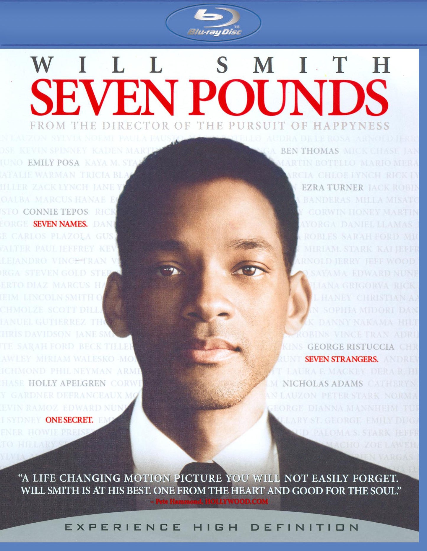 Seven Pounds [Blu-ray] [Includes Digital Copy] cover art