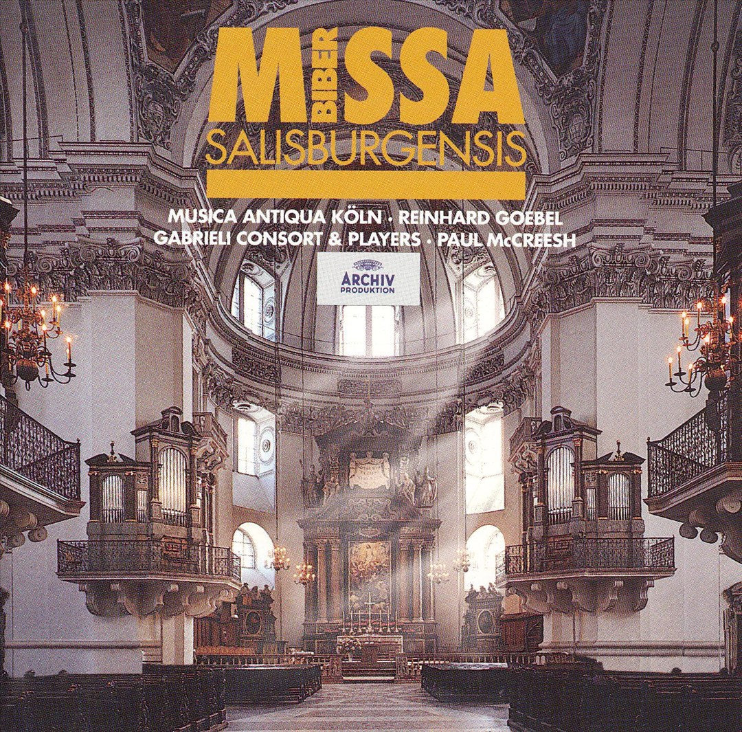 Biber: Missa Salisburgensis cover art