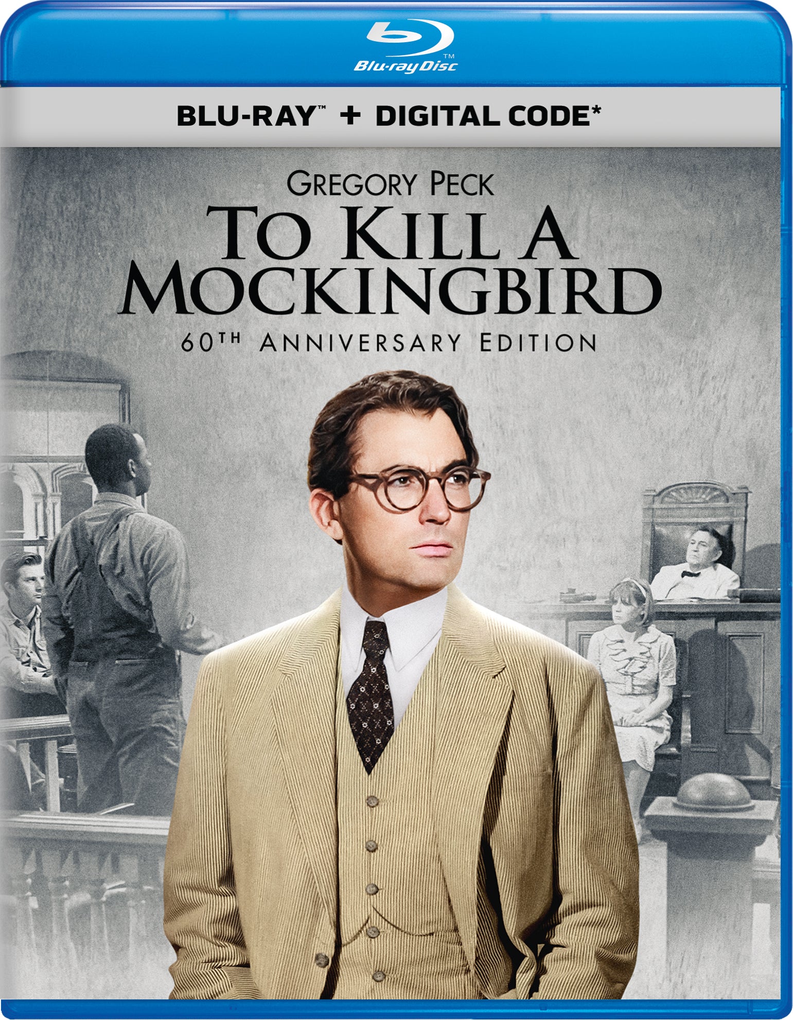 To Kill a Mockingbird [60th Anniversary] [Includes Digital Copy] [Blu-ray] cover art