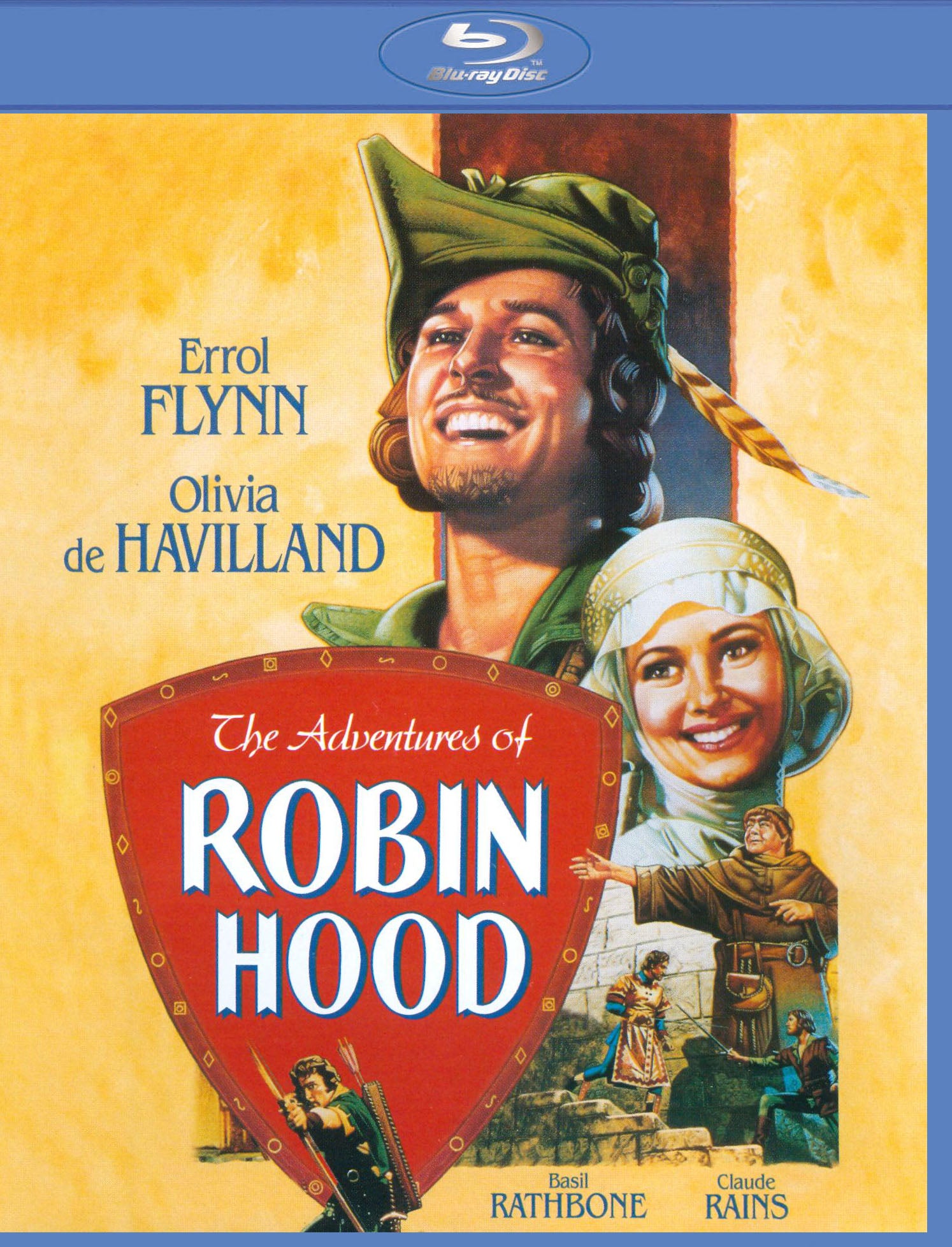 Adventures of Robin Hood [Blu-ray] cover art