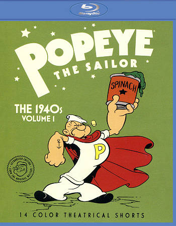 Popeye the Sailor: The 1940s - Volume I cover art