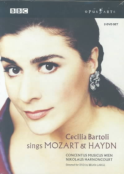 Wolfgang Amadeus Mozart - Cecilia Bartoli Canta Mozart E Haydn (2 Dvd) cover art