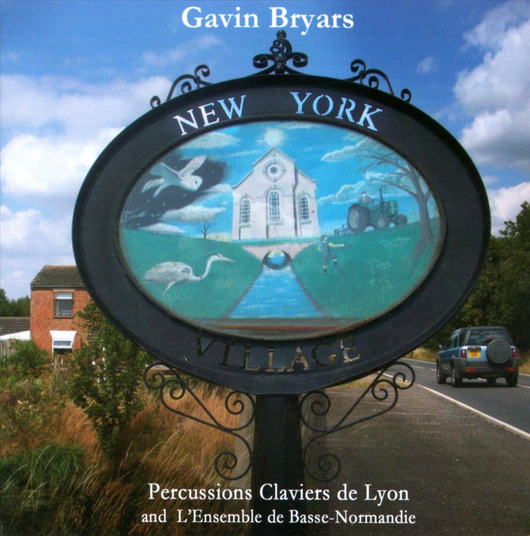 Gavin Bryars: New York cover art
