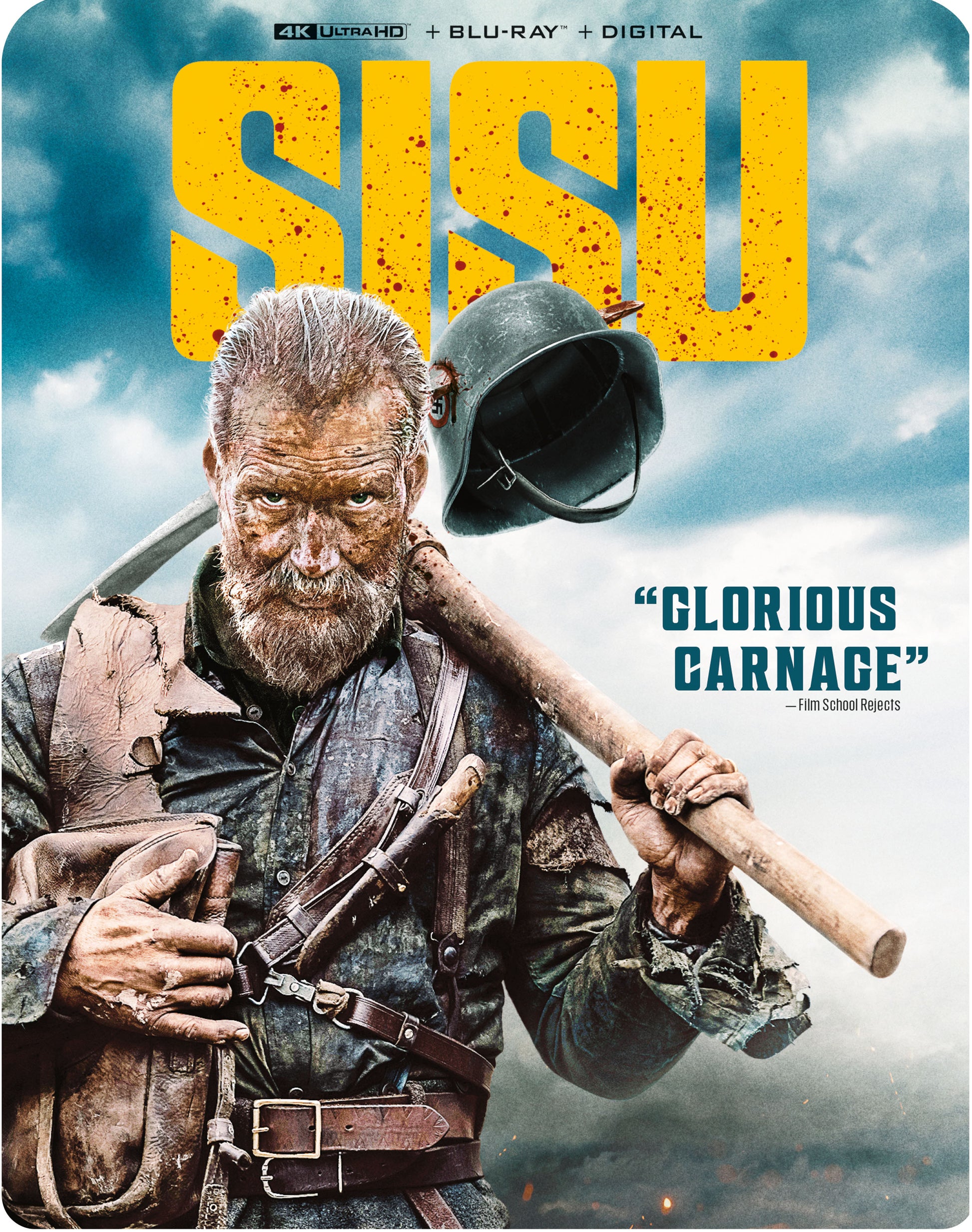 Sisu [Includes Digital Copy] [4K Ultra HD Blu-ray/Blu-ray] cover art