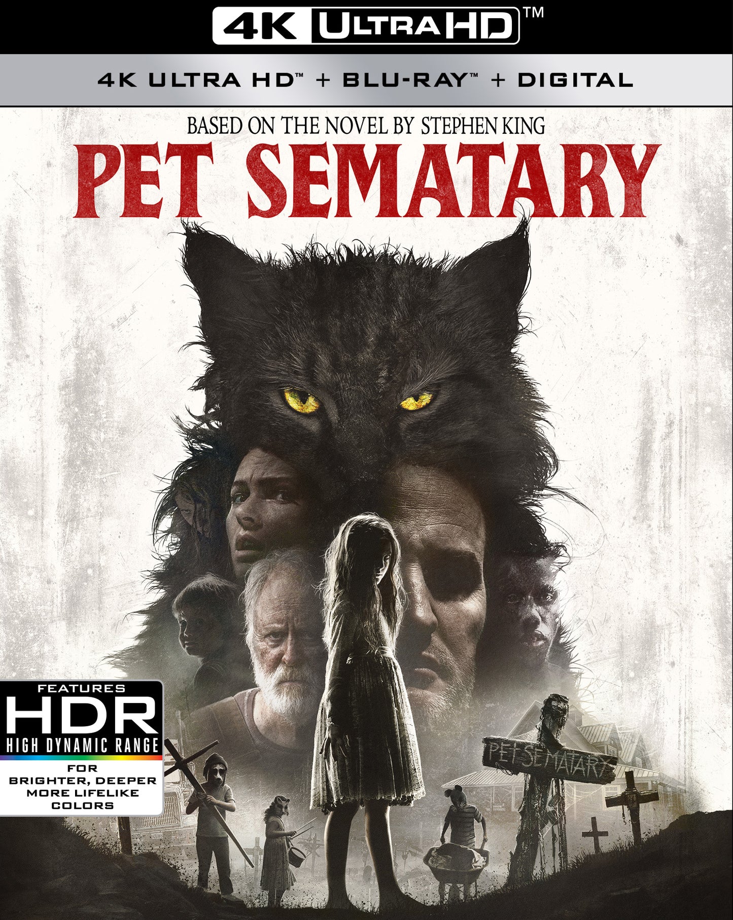Pet Sematary [Includes Digital Copy] [4K Ultra HD Blu-ray/Blu-ray] cover art