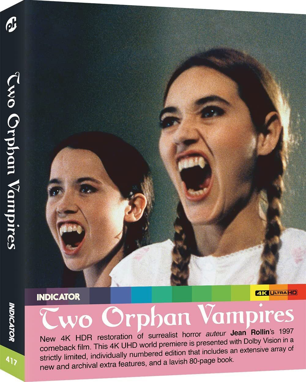 Two Orphan Vampires [4K Ultra HD Blu-ray] cover art