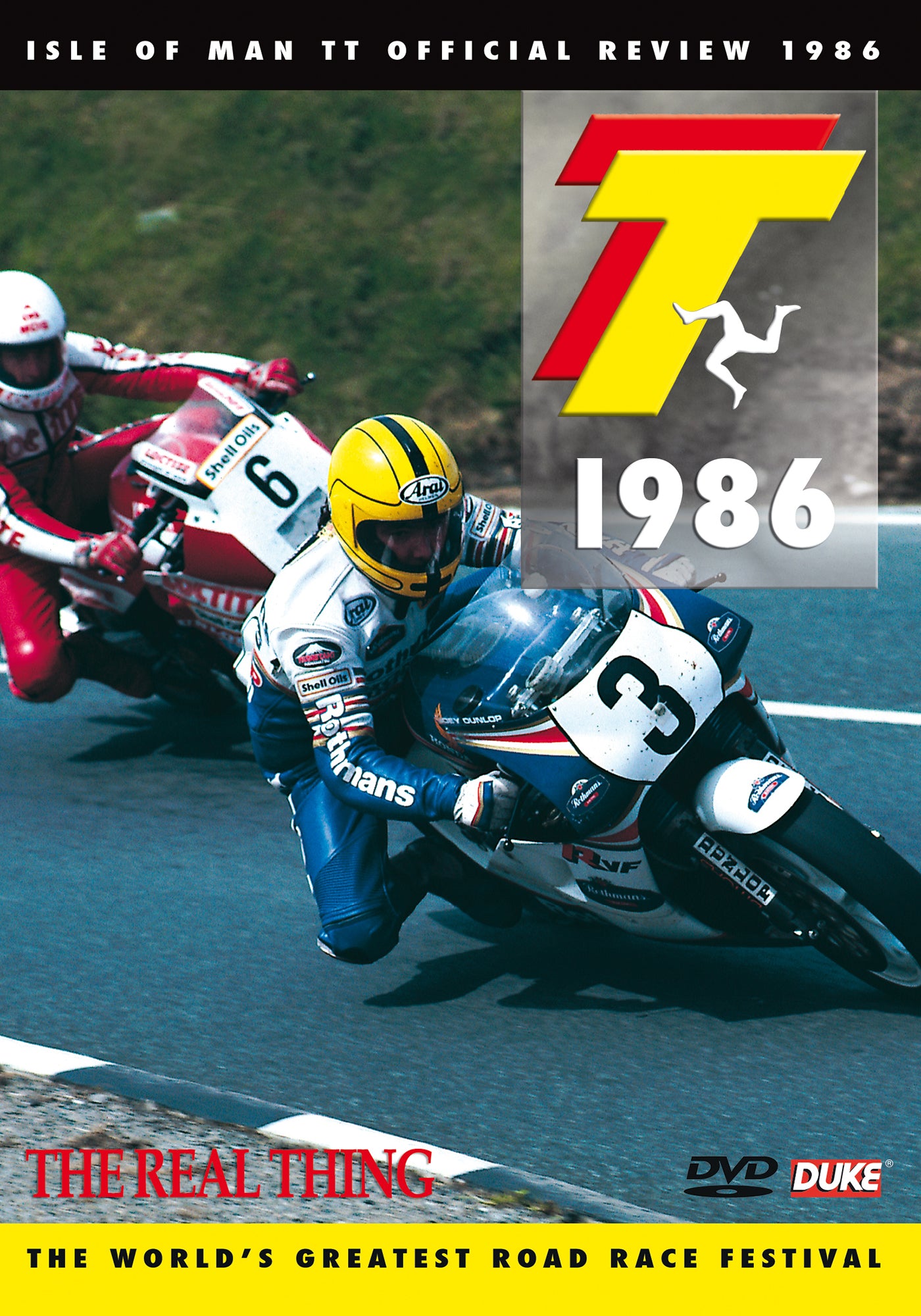 Isle of Man TT 1986 Official Review cover art