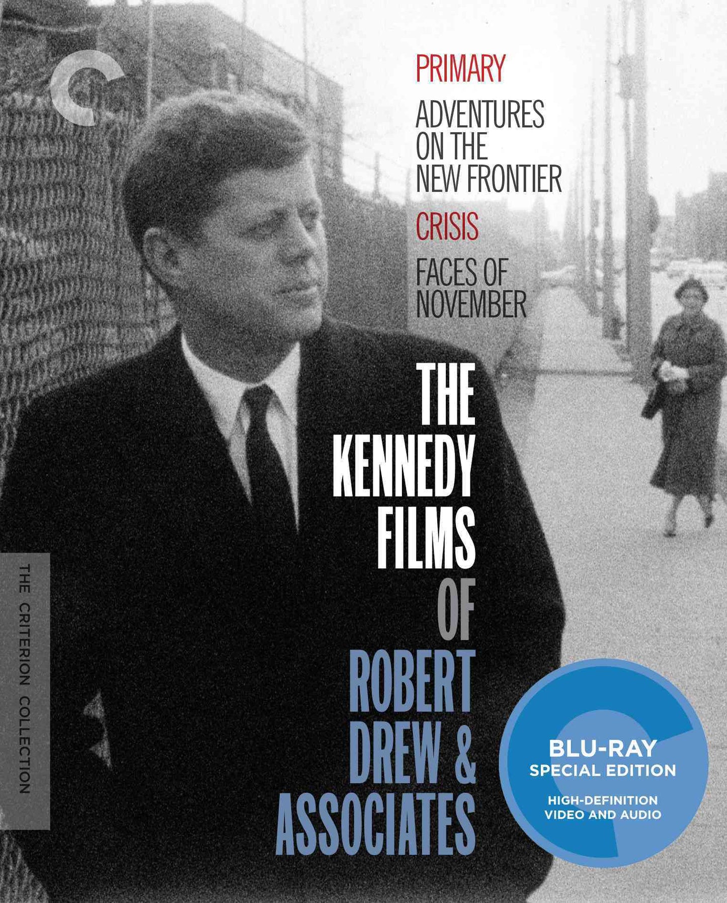 KENNEDY FILMS OF ROBERT DREW & ASSOCIATES (BLU-RAY/1960-64/WS 1.33/B&W) cover art