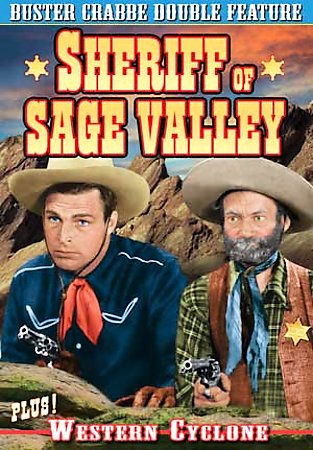 Buster Crabbe Double Feature: Sheriff Of Sage Valley/Western Cyclone cover art