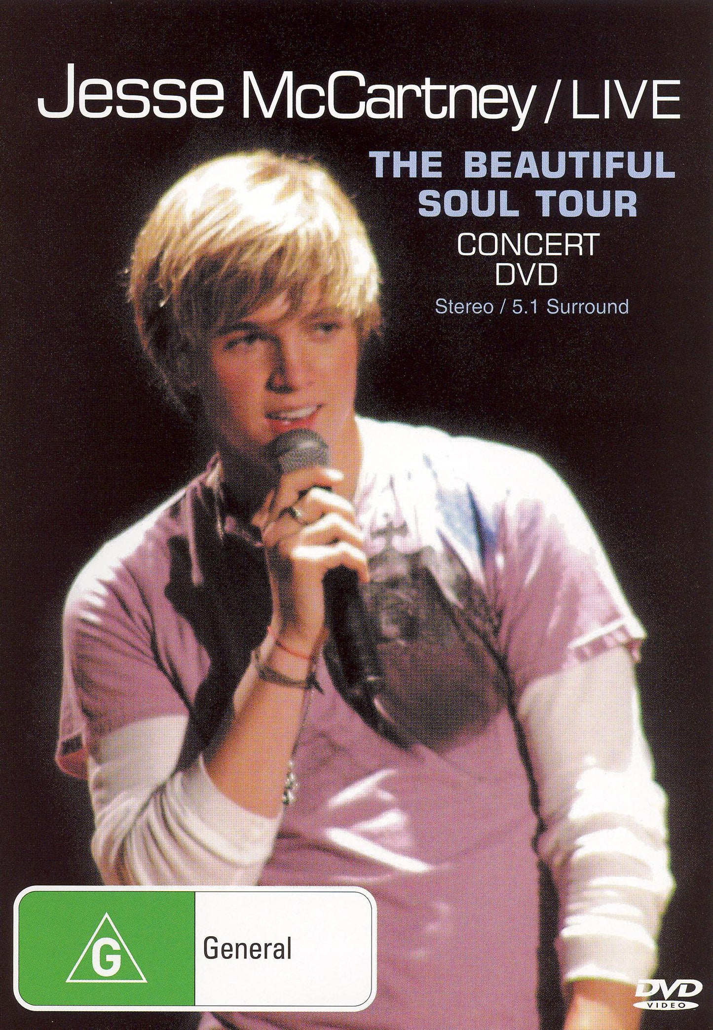 Jesse McCartney/Live: The Beautiful Soul Tour [DVD/CD] cover art