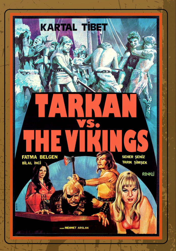 Tarkan Versus the Vikings cover art