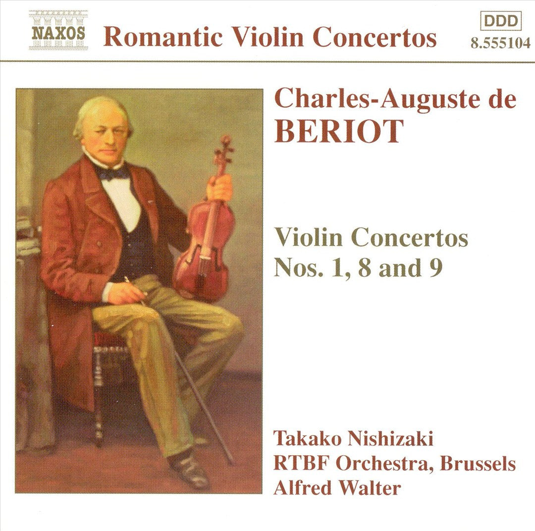 Charles-Auguste de Beriot: Violin Concertos cover art