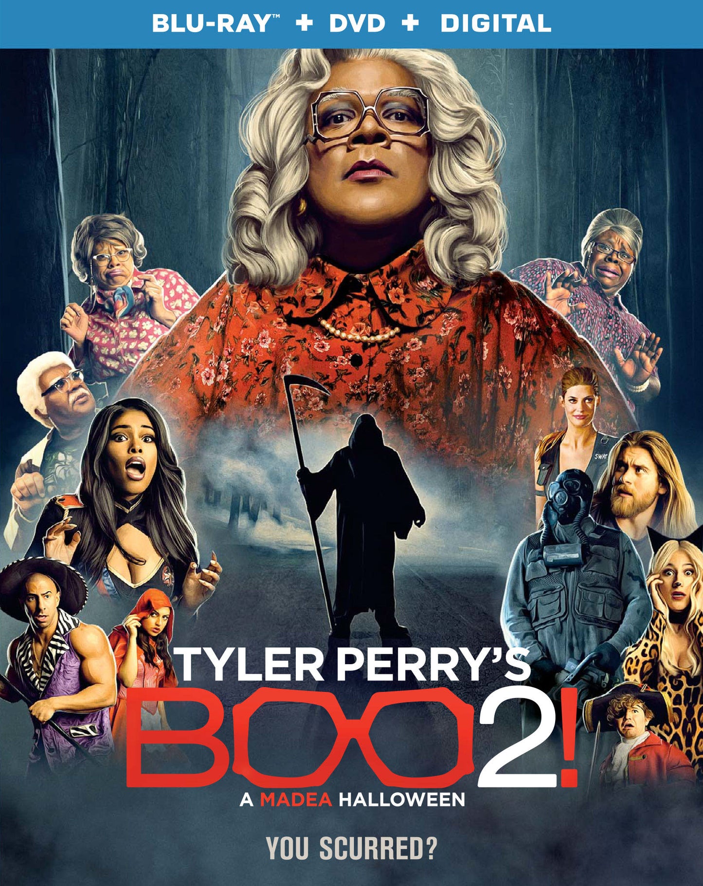 Tyler Perry's Boo 2!: A Madea Halloween [Blu-ray] cover art