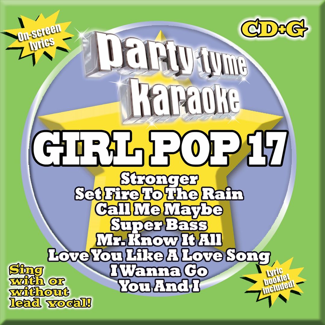 Party Tyme Karaoke: Girl Pop, Vol. 17 cover art
