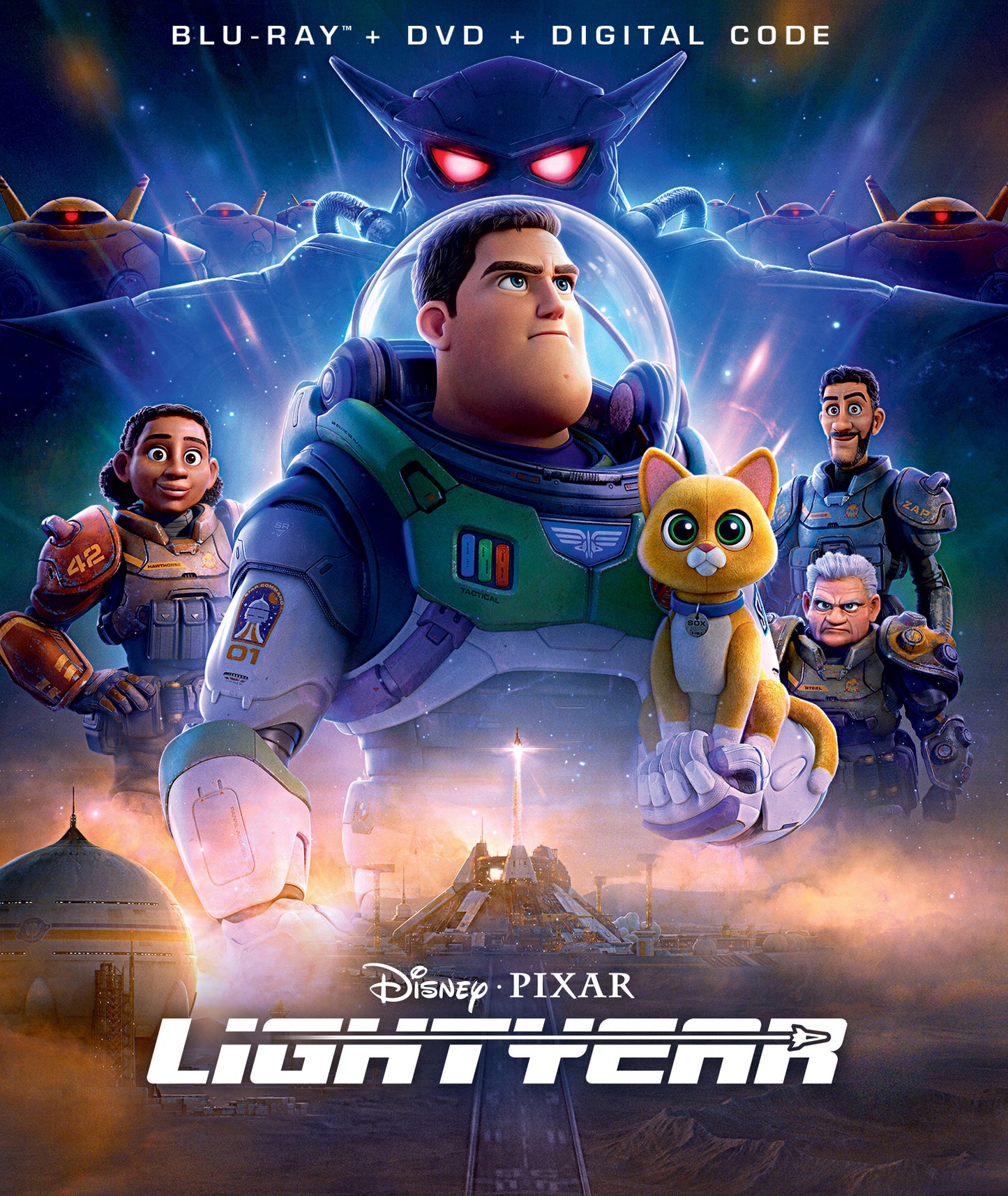 Lightyear [Includes Digital Copy] [Blu-ray/DVD] cover art