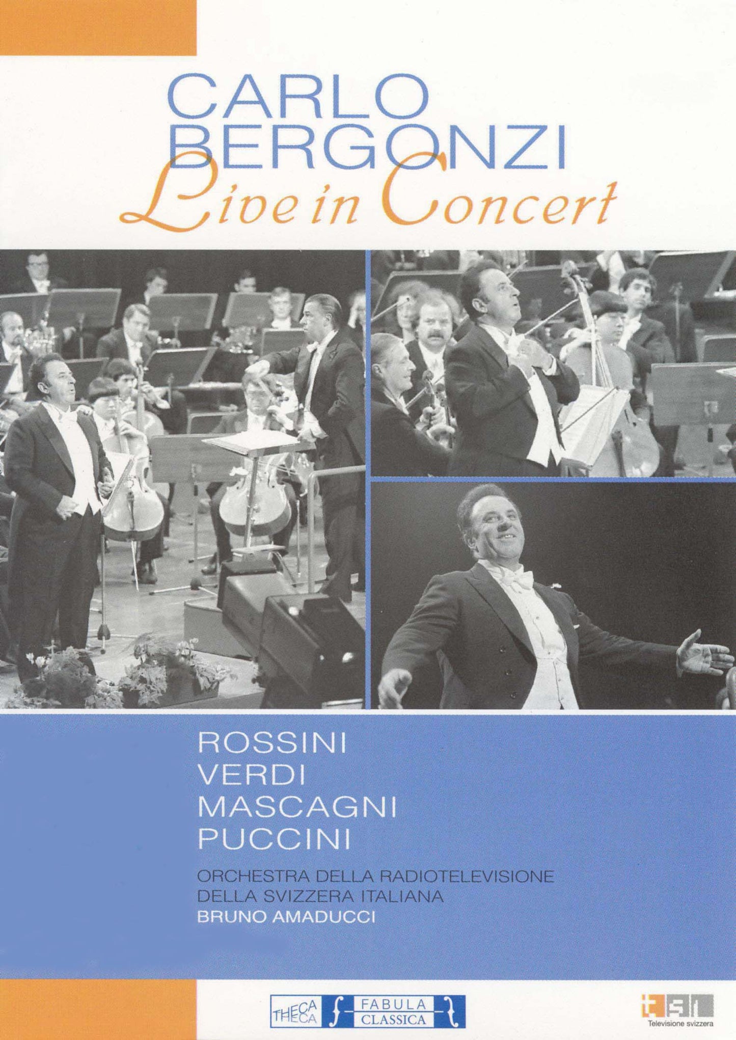 Carlo Bergonzi: Live in Concert [Video] cover art