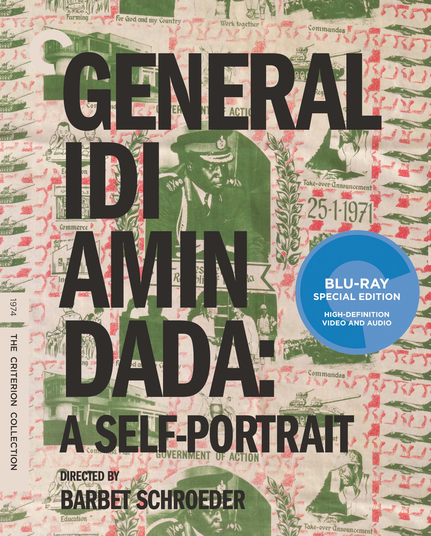 General Idi Amin Dada: A Self-Portrait [Criterion Collection] [Blu-ray] cover art